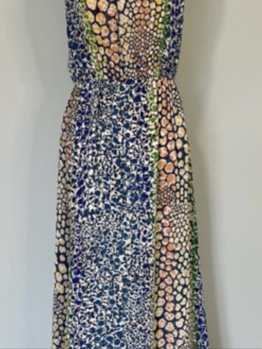 HD IN PARIS FROM ANTHROPOLOGY Multi-Color Patterned Maxi Dress